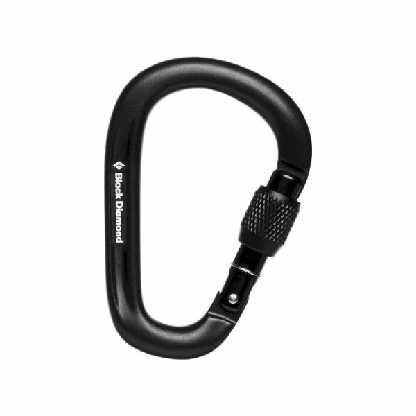 Offres 🧨 Black Diamond Pearlock Screwgate Carabiner – Mousqueton ⌛ 1