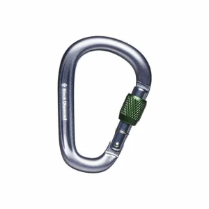 Offres 🧨 Black Diamond Pearlock Screwgate Carabiner – Mousqueton ⌛ 6