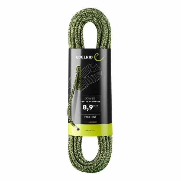 Budget 🌟 Edelrid Swift Protect Pro Dry 8,9mm – Corde 😀 1