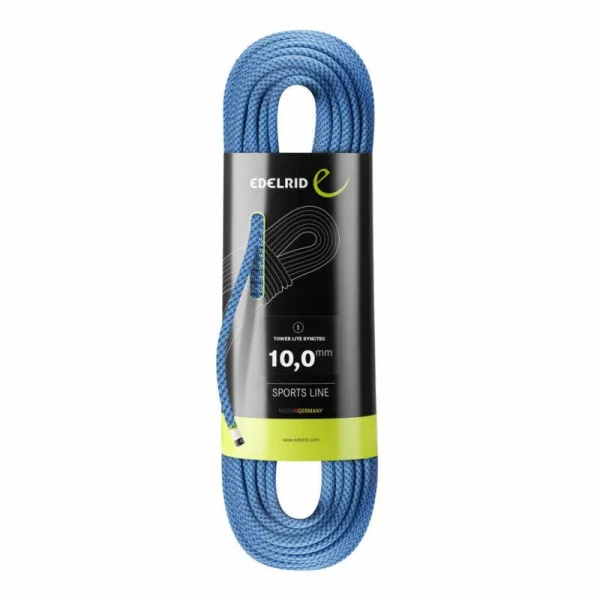 Nouveau ⌛ Edelrid Tower Lite Synctec 10,0 mm – Corde escalade 🥰 1