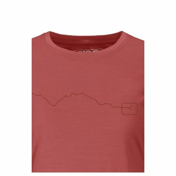 Le moins cher 👏 Ortovox 120 Tec Mountain – T-shirt en laine mérinos femme 👍 3