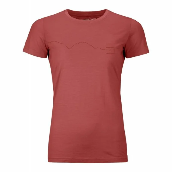 Le moins cher 👏 Ortovox 120 Tec Mountain – T-shirt en laine mérinos femme 👍 1